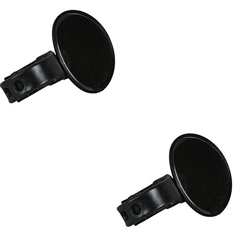 Delmkin Fahrradspiegel 2pcs Fahrradlenker Rückspiegel - 360-Grad-Drehung