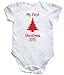 HippoWarehouse My First Christmas 2015 baby vest boys girls