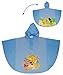 Produktbild Regencape / Regenponcho - " Biene Maja " - Gr. 110 - 116 - 122 - circa 4 bis 6 Jahre - für Kinder - Jungen Mädchen - Bienen Tiere Fahrrad / Regen Poncho - Regenjacke Regenmantel - Flip Willi Honigbienen / orange blau