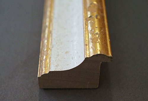 Spiegel Wandspiegel – Genua Weiß Gold 4,3 – Über 14000 Größen im Angebot zur Auswahl – hier: 50 x 40 cm – Maßanfertigung - 5