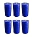 Produktbild Collumino Royal Blau Pfeiler Kerzen Farbe Größe 10 x 5,5 cm für Abendessen ~ Bistro ~ Party – Geburtstag (Pack von 6)