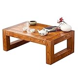 couchtisch weiß holz ★ 【Hochwertiges Holz】 Dieser kleine Couchtisch ist aus hochwertigem Holz gefertigt. Die Oberfläche ist fein bearbeitet und poliert. Die Oberfläche ist glatt und empfindlich und die Struktur ist stabil und wird nicht deformiert.