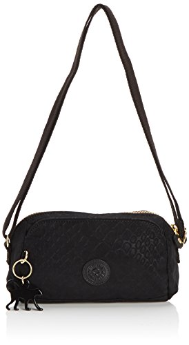 Kipling Women's New Abela Shoulder Bag K12443C21 Black Animal