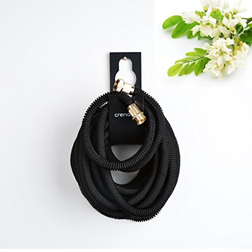 Crenova 15M FlexiSchlauch, Flexibler Gartenschlauch, Wasserschlauch Dehnbarer mit Doppellatexkern, massiven Messing Steckverbinder und Extra Stark Stoff für Gartenbewässerung und Autowaschen - 5