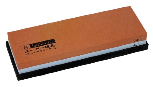 WAKOLI SCH-02/08 - Conjunto de Piedra de afilar (Grano 240/800)