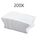 TRIXES 200 Super Absorbent Nail Wipes Lint Free Quick Easy Nail Varnish Removal Cloth