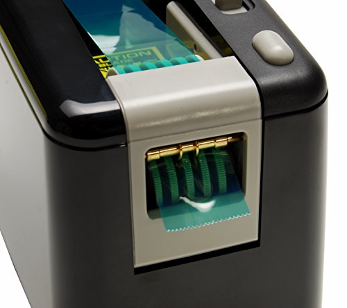 START International ZCM0800 Dispensador Automático de Cinta Alimentado por 3 Baterías D, Negro