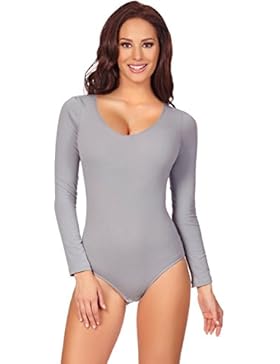 Merry Style Damen Langarm Body BD900