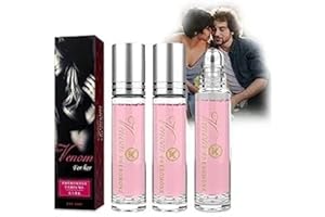 3Pcs Venom Love Cologne, Phéromones Desire,Parfum à Bille,Lure Pheromone Perfume,Huile De Parfum Infusée Phéromones, Venom Love Lure Her, Long Lasting Pheromone Perfume