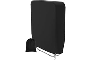sigaer Outdoor Folding Recliner Chair Cover Garden Folding Reclining Chair Cover Zero Gravity Windproof 190T Cover with Storage Bag for Home Garden Furniture Protect 97x83x22cm (1Pcs)