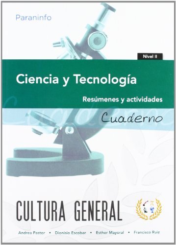 Cuaderno de trabajo Ciencia y tecnología Nivel 2 (Cultura General)