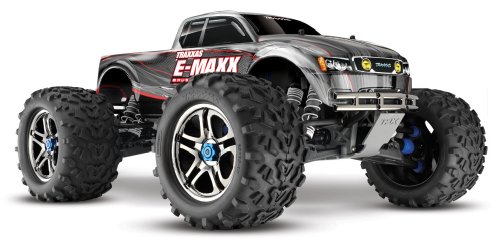 Preisvergleich Produktbild Traxxas E-Maxx Brushless 4WD Monstertruck RTR TQi wasserfest TSM Stabilitätssyem