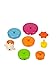 Traditional Wooden Stacker Toy Stacking Rings with Little Prince Top for Toddler