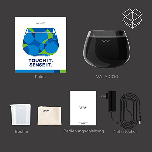 Aroma Diffuser VAVA LED-Display Duftzerstäuber 270ml Aromatherapie Diffusor mit 8 Zeiteinstellungen Zwei Nebeleinstellungen, 7 Lichtfarben - 9