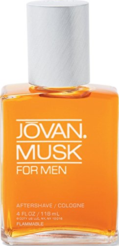 Jovan Musk Aftershave for Men, 118 ml