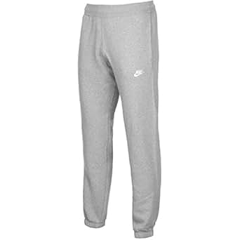 Nike Mens Foundation Cuffed Fleece Lined Joggers Track Sweat Pants (Black,Grey) - 586031: Amazon 