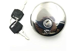 NEWLAND2019 Motorrad Kraftstoff Tankdeckel Verschlussschalter Abdeckung für Suzuki GN125 GN 125 Cafe Racer Vintage Retro Old School Custom