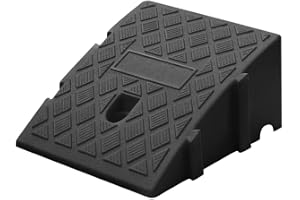 Plast Trottoarramp 13 Cm Höjd Tröskel Uppfart Anti-slip Ramp för Bilmotorcykel