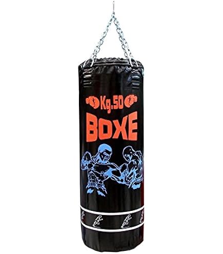 Sacco Boxe Pieno Blu 50 kg Sacco da Allenamento Pugilato MMA Kick Boxing Sacco Boxe Pieno Blu 50 kg Sacco da Allenamento Pugilato MMA Kick Boxing