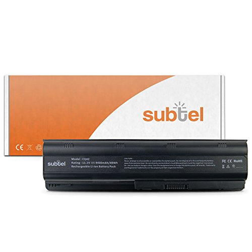 spécifications subtel® batterie ordinateur portable pour HP Pavilion dm4* dv3* dv5* dv6* dv7* g4 g6 g7 HP Envy 17 G42 G62 G72 (4400mAh)