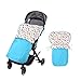 Produktbild Jerome10Dan Kinderwagen Schlafsack, Kinderwagen Winddicht Fußabdeckung verdickt grau Pram Fußabdeckung Baby Fuß Abdeckung Windproof Fußabdeckung für Kind Wagen Zubehör