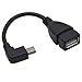 Produktbild JAIS USB 2.0 OTG Adapter Kabel Mini-B Stecker 90° Winkel auf USB-A Buchse