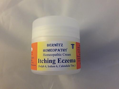 BERWITZ HOMEOPATHY ITCHING ECZEMA CREAM 50g to Soothe Dry Itching and Inflamed Skin Conditions
