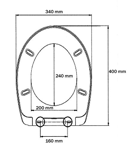 Kinder WC Sitz für kleine Keramiken, Ideal für Kindergärten - 6