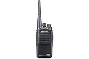 Midland - Walkie Talkie G15 PRO, Ricetrasmittenti Professionali Waterproof IP67, 32 Canali PMR446 Senza Licenza, Copertura 12Km, Autonomia 22H - Batterie Ricaricabili, Caricatore da Tavolo e Accessori