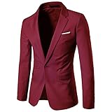 americana roja y negra hombre El paquete incluye: 1 * Chaqueta.