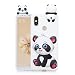 Produktbild HopMore Schön Handy Hülle für Xiaomi Mi A2 Lite Hülle Silikon 3D Panda Muster Einhorn Schutzhülle für Xiaomi A2 Lite Handyhülle Dünn Silikonhülle Stoßfest Slim Case - Big Panda