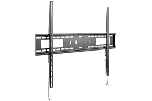 goobay TV-väggfäste 43–100 tum, styv, 30,5 mm väggavstånd, VESA 900 x 600, tung belastning upp till 75 kg – Pro Fixed XL – 49
