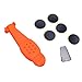Produktbild Mountainbike-Reifen Löffel bar Reifenwerkzeug 5 Stücke klebstofffreien Reifenflickens orangeTire Werkzeug Reparatur-Set Mehrzweckreifenheber Self Adhesive Reifenflickens MTB Puncture Repair Kit
