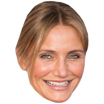 Preisvergleich Produktbild Cameron Diaz Maske aus Pappe