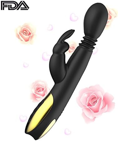 Massager silicone g spotter toy rechageable massager with heating and thrusting