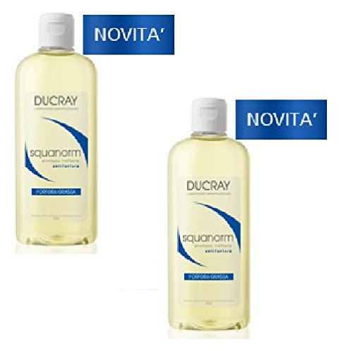 2 Ducray Squanorm Dandruff Oily Shampoo 2X200ml