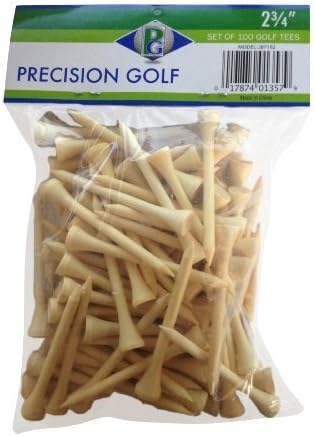 Precision Golfprecision Golf 2-3/4 Inch Deluxe Golf Tees - 100 Count Bag