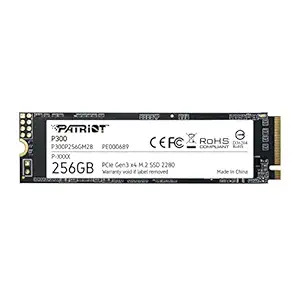 Patriot Memory P300 M.2 PCIe Gen 3 x4 256GB Low-Power Consumption SSD