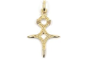 line.bijoux Pendentif croix du Sud plaqué or 750/000 garanti