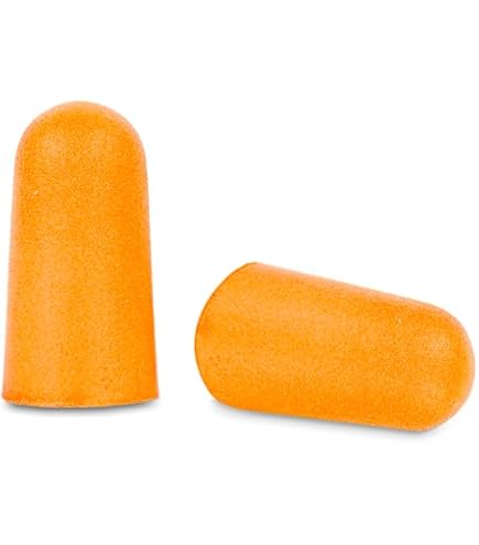 Boules Quies,1box yellow--Bouchons'oreilles en mousse pour voyage, 1-2-5 paires, 10 paires