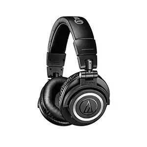 Audio-Technica ATH-M50XBT Wireless Bluetooth Over-Ear Headphones (Black)