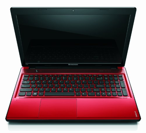 Lenovo Ideapad Z580 15 6-inch Laptop  Red  -  Intel Core i5 3210M 2 5GHz Processor  6GB RAM  1TB HDD  DVD RW  Windows 8 