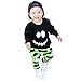 Produktbild Baby Jungen Mädchen Langarm Geist Shirt Pullover Tops und Blume Hosen Set Halloween Kostüm Verkleidung Karneval Party von Innerternet