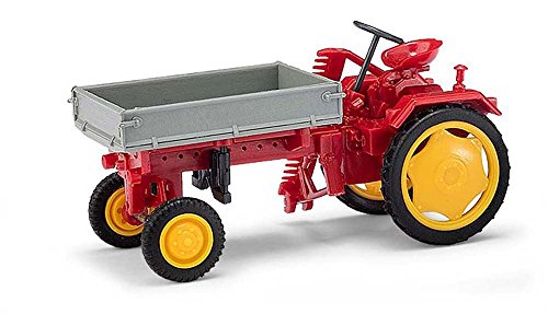 Preisvergleich Produktbild Busch Mehlhose H0 Traktor RS09 mit Pritsche und Mähbalke