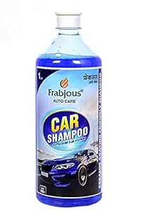 Frabjous Car Shampoo 1 Litre, Car Wash Shampoo Foam, Foam Blaster, Extra Shine-pH Neutral for Ceramic Coated Car