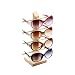 Produktbild LUOEM Sonnenbrille Display Rack Holz Gläser Display Stand Halter Organizer Vier-Layer