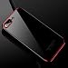 Produktbild Oplon Transparent Soft Elektroplattiert Handyhülle Silikon Dünn Schutzhülle TPU Crystal Matt Rückschale Durchsichtig Back Case Cover für iPhone 6/6P/7/7P/X Hülle HandycoverDE Stock