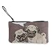 Produktbild Canvas Coin Purse You're My Best Friend Quote Pug Puppy Dog Customs Zipper Pouch Wallet For Cash Bank Car Passport