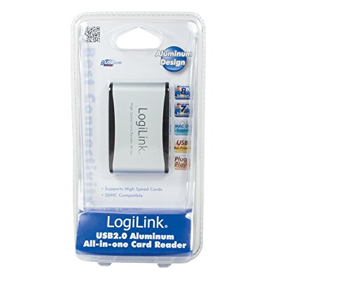LogiLink CR0001B Cardreader USB 2.0 extern Alu - 4