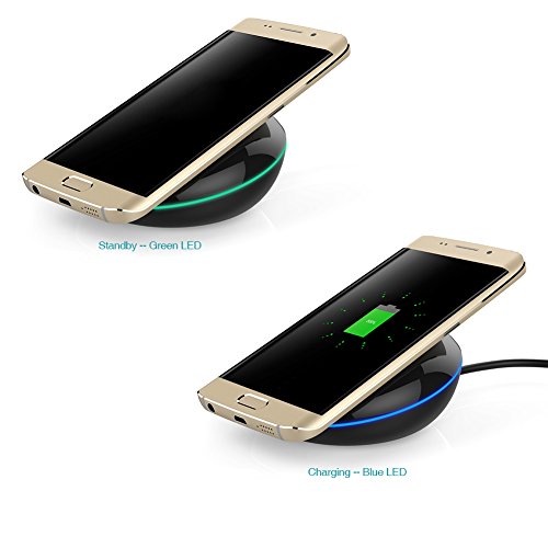 dodocool Cargador Inal mbrico R pido con QI Tecnolog a Pad de Carga Inal mbrica con un 1 5m Micro USB Cable para iPhone 8 8 Plus X Samsung S8 S8 S7 Edge Compatible con todos los dispositivos Qi-enabled reviews dodocool Cargador Inal mbrico R pido con QI Tecnolog a Pad de Carga Inal mbrica con un 1 5m Micro USB Cable para iPhone 8 8 Plus X Samsung S8 S8 S7 Edge Compatible con todos los dispositivos Qi-enabled